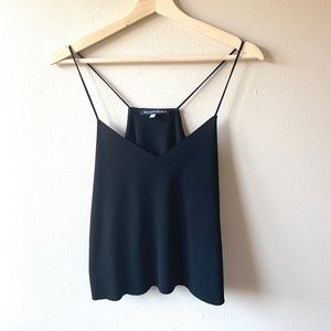 Stretchy v-neck tank